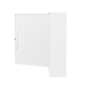 Щиток 24 мод настенный с бел. дверцей с 4 шинами PEN (2шт на 8 отв. и 2шт на 6 отв) бел. DKC F24W1WW