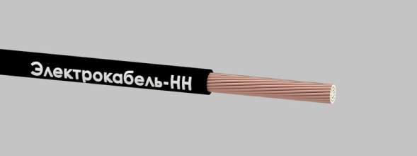 Провод ПуГВ 1х6 Ч 450/750В (бухта) (м) ЭЛЕКТРОКАБЕЛЬ НН 00-00007454