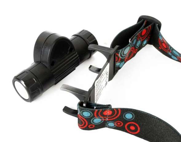 Фонарь аккумуляторный налобный E1340 XPE + COB LED 3Вт 2 режима аккум. 3.7В магнит диммир. черн. (бокс) Ultraflash 14268