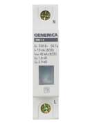 Ограничитель перенапряжения ОПС1-C 1Р 10/40кА 230В GENERICA IEK MOP20-1-C-G